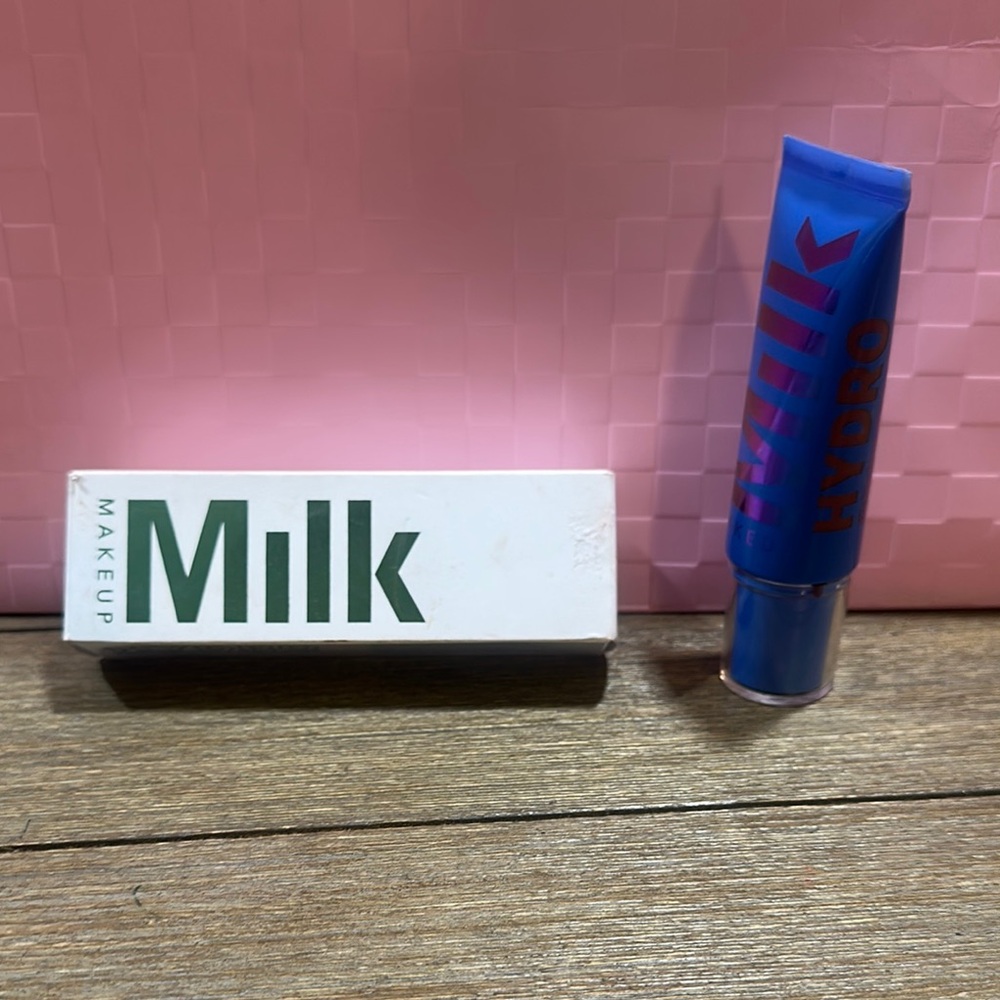 Milk Makeup Hydro Grip Primer in Blue and White